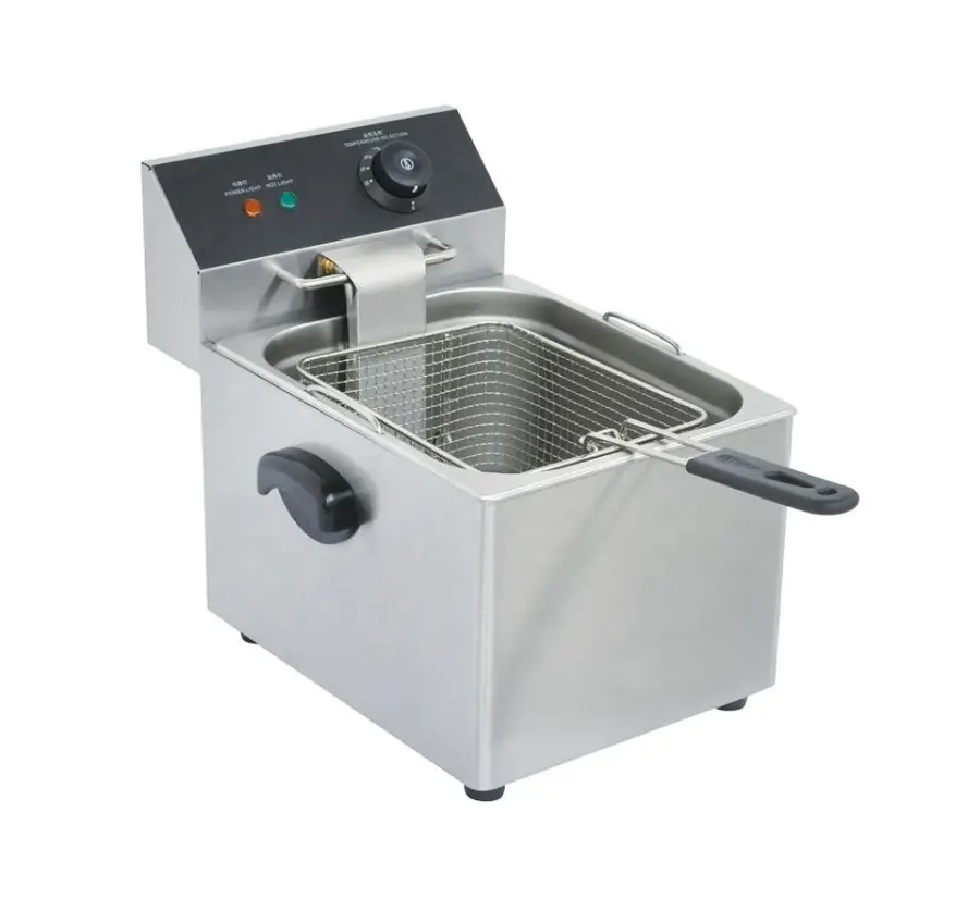 Customized Tabletop 1 Tank 6L Electric Deep Fryer Commercial Chips Frier — image 6