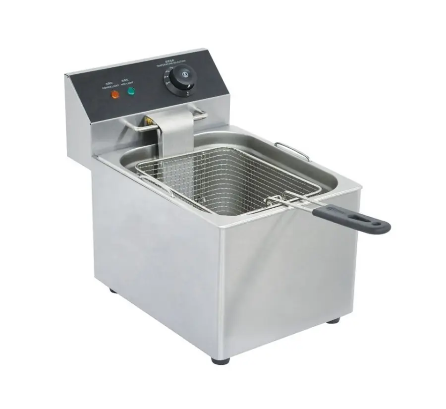 Customized Tabletop 1 Tank 6L Electric Deep Fryer Commercial Chips Frier — image 7