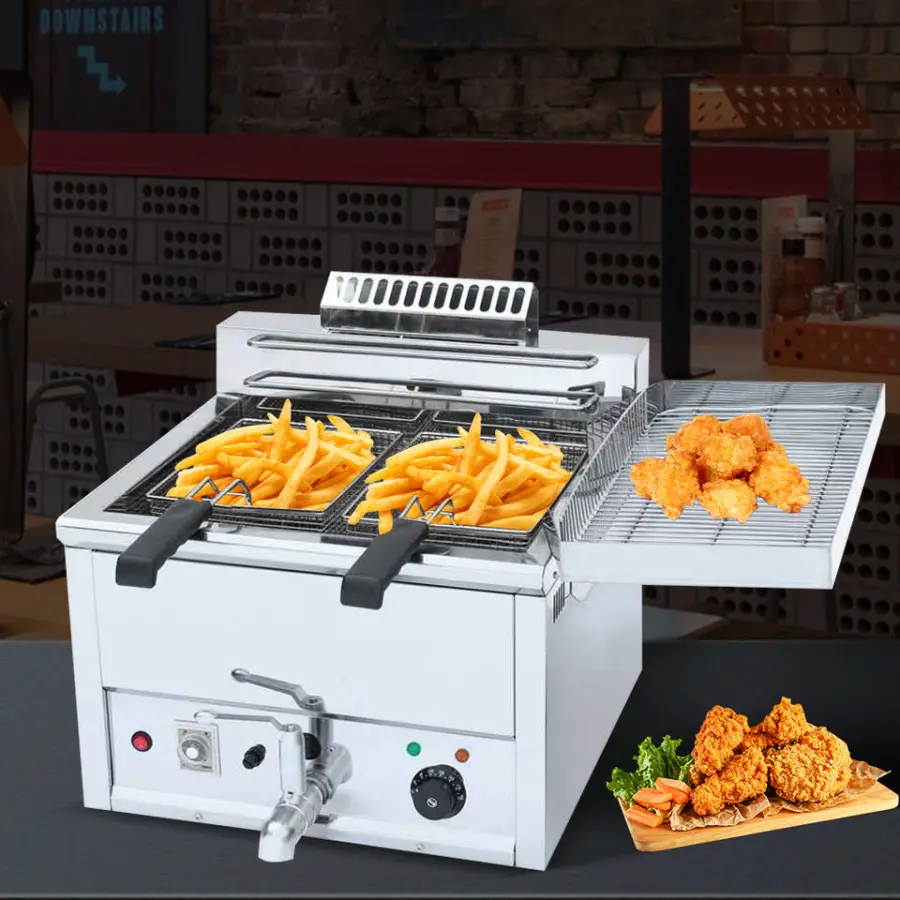 Restaurant International Popular 17L Deep Electric Chips Fryer for Restaurant — image 3