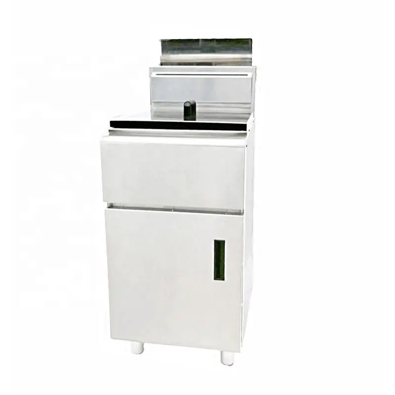 Manufacturer Heavy Duty Double Chip Fryer Automatic Deep Friers Fryer Gas for Fast Food Restaurant — image 6