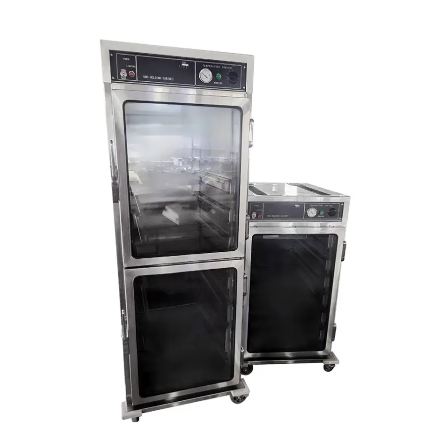5 Layer Glass Doors Stainless Electric Food Warmer Cabinet Trolley Heated Food Holding Cabinet With Timer — image 5