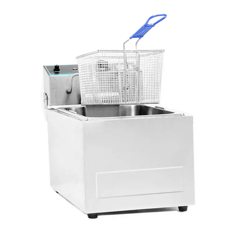 Best Selling Counter Top Single Tank Large Deep Fryer Commercial Potato Chips Fryers Electrical — image 3