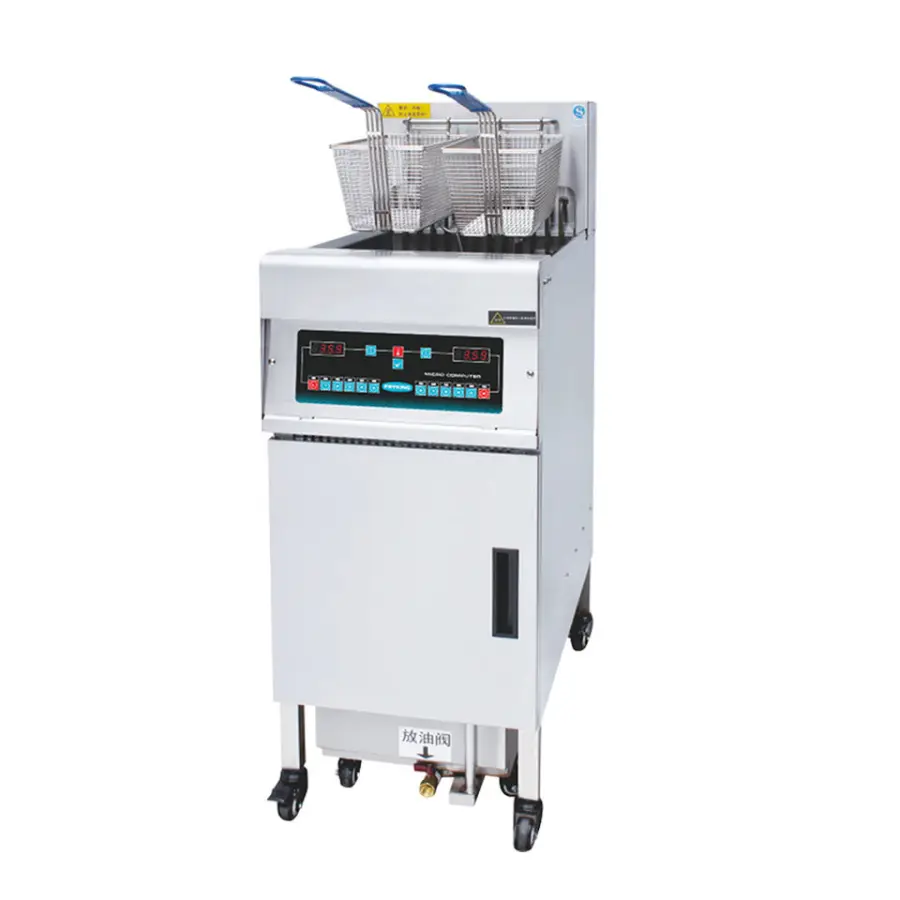 Professional Food Grade 28L Commercial Turkey Fryer Tornado Potato Deep Electric Fryer Machine — image 6