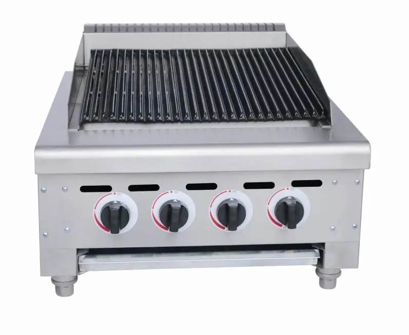 Hot Selling Easy Clean Factory Price International Popular BBQ Steak Cooking Grill Stone Lava Rock Grill for Restaurant — image 4