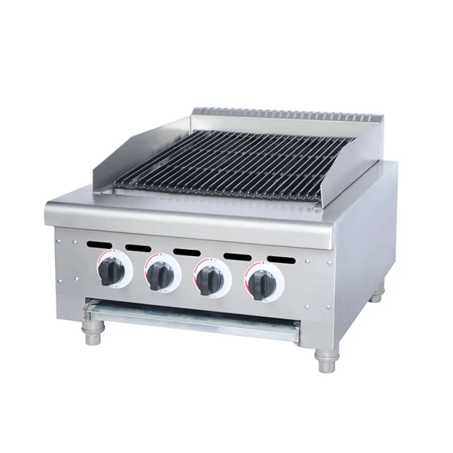 Hot Selling Easy Clean Factory Price International Popular BBQ Steak Cooking Grill Stone Lava Rock Grill for Restaurant — image 7