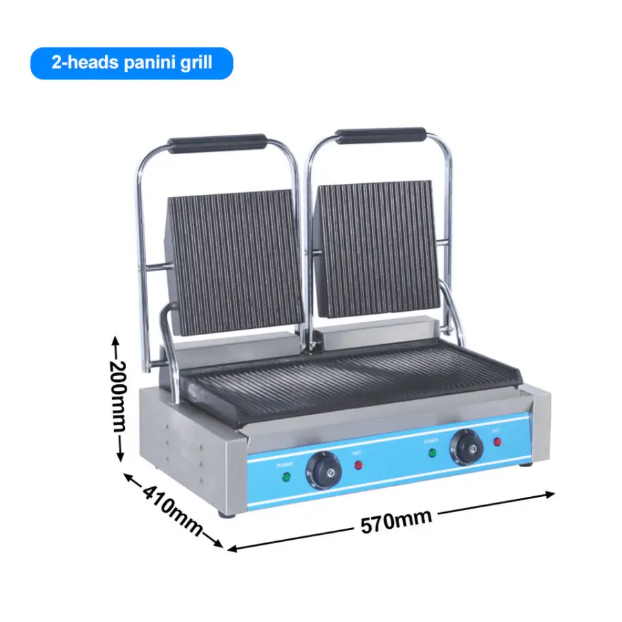 Wholesale Electric Flat Indoor Industrial Panini Grill Commercial Presse Panini for Household — image 6