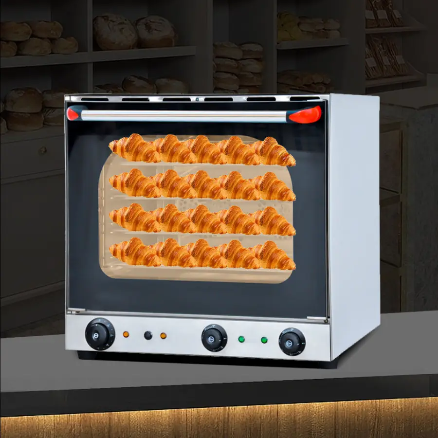 Chicken Roaster Machine Versatile Countertop Bakery Equipment Hot Air Convection Oven Commercial Electric Oven — image 3