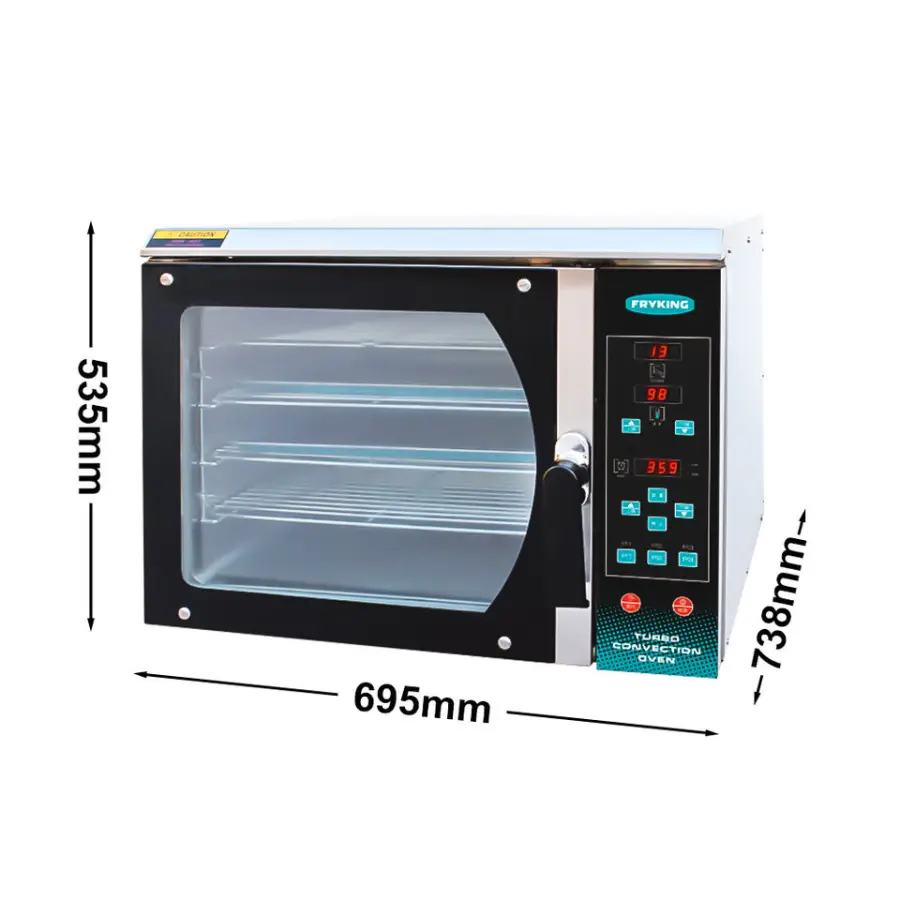 Best Selling 220V Countertop Commercial Electric Oven Convection Pizza Oven for Restaurant — image 5