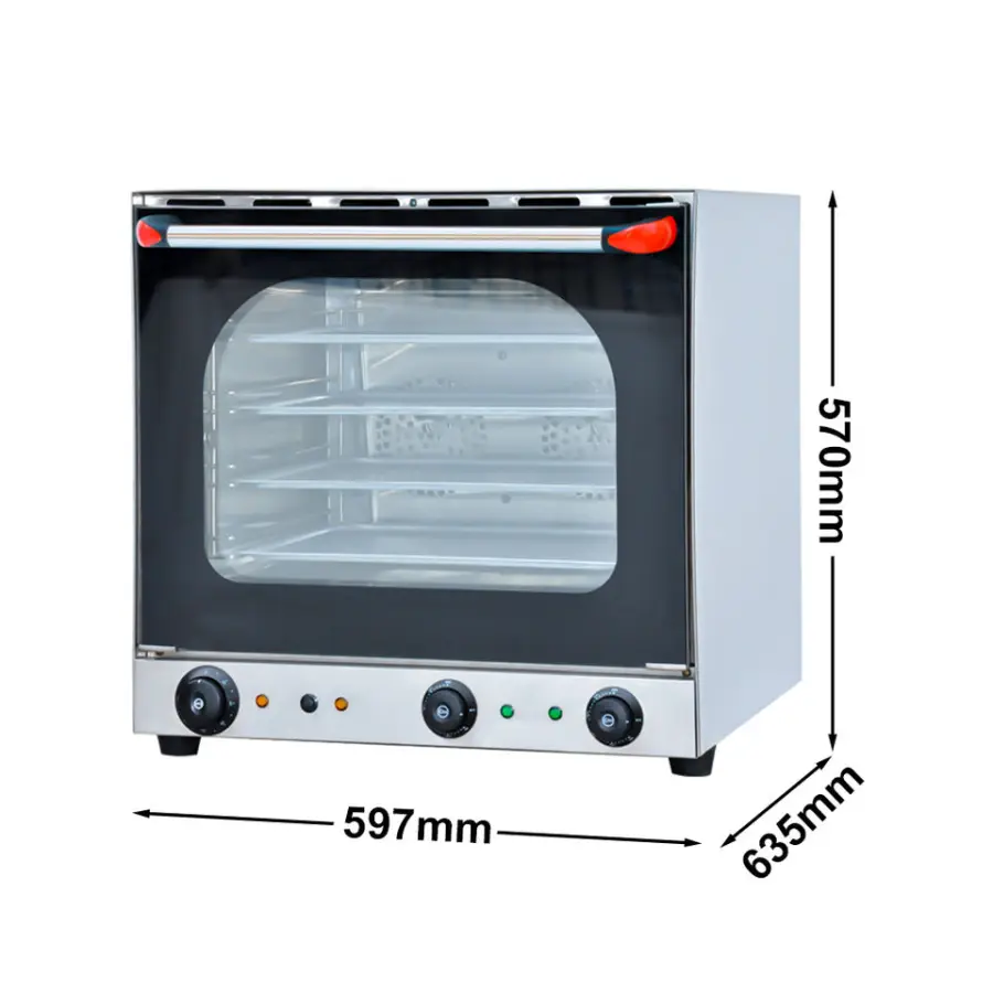 Chicken Roaster Machine Versatile Countertop Bakery Equipment Hot Air Convection Oven Commercial Electric Oven — image 5