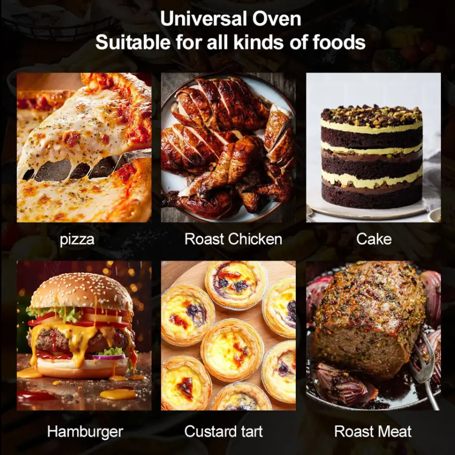 Chicken Roaster Machine Versatile Countertop Bakery Equipment Hot Air Convection Oven Commercial Electric Oven — image 7