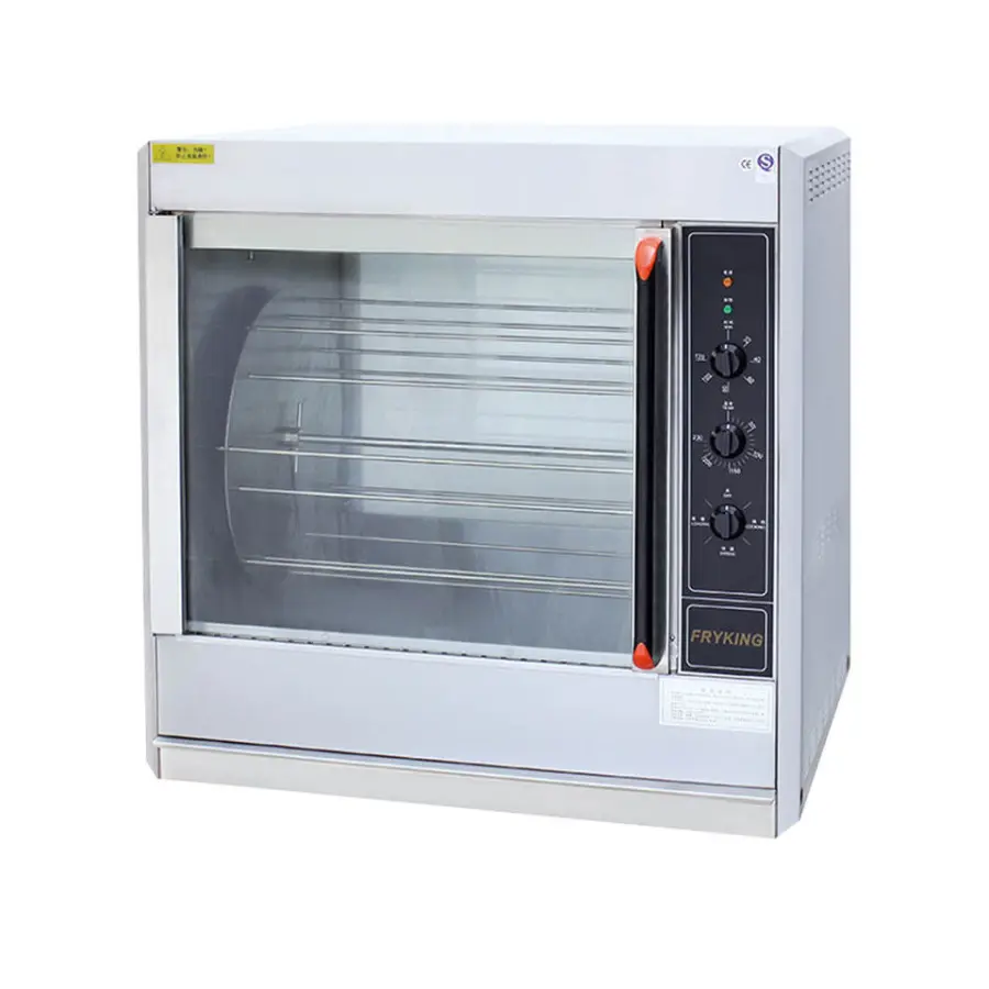 Easy Cleaning Electric Meat Convection Rotary Chicken Oven Roaster Rotisserie Oven for Cooking — view 1