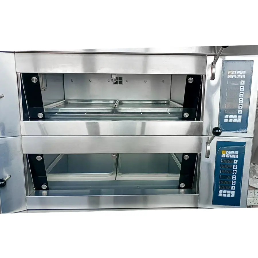 Stainless Steel Industrial Electric Convection Oven Large Capacity Commercial Pizza Bakery Oven for Sale — image 7