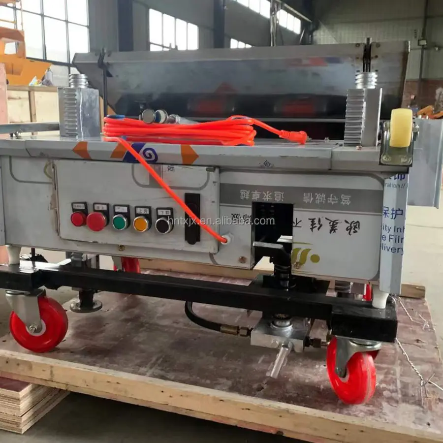 80cm Width Fully Automatic Wall Plastering Machine Wall Finishing Machine — image 3