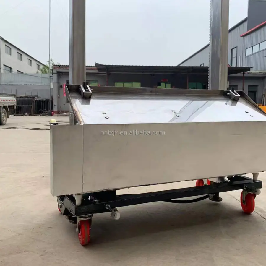 80cm Width Fully Automatic Wall Plastering Machine Wall Finishing Machine — image 4