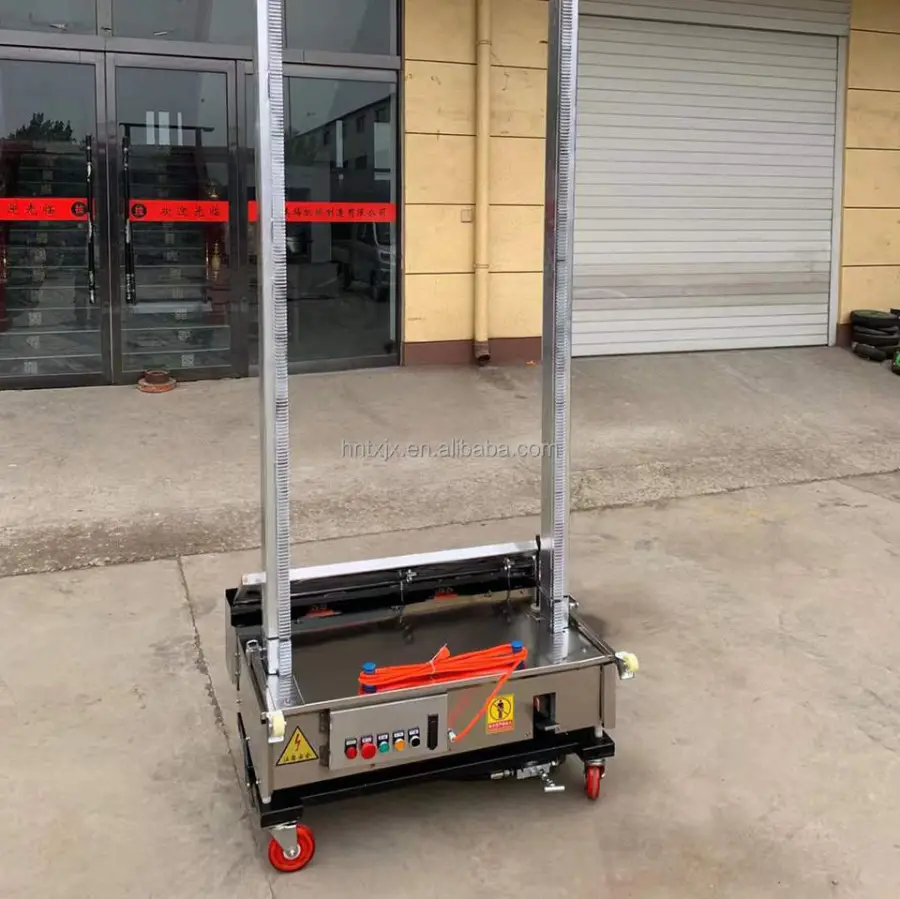 80cm Width Fully Automatic Wall Plastering Machine Wall Finishing Machine — image 5