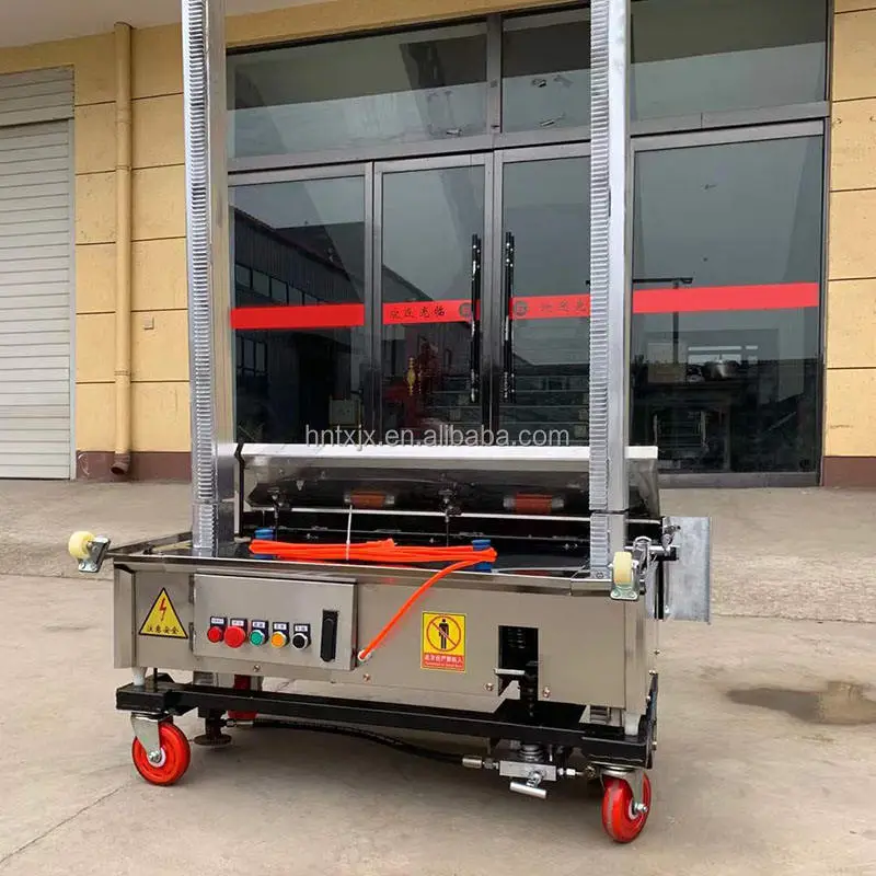 80cm Width Fully Automatic Wall Plastering Machine Wall Finishing Machine — image 7