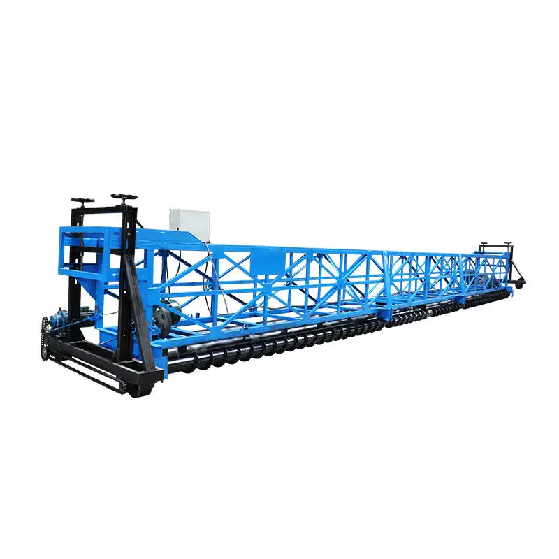 Frame-type Earthquake-absorbing Paver for Concrete Pavement Construction Laser Ultrasonic Leveler — image 5