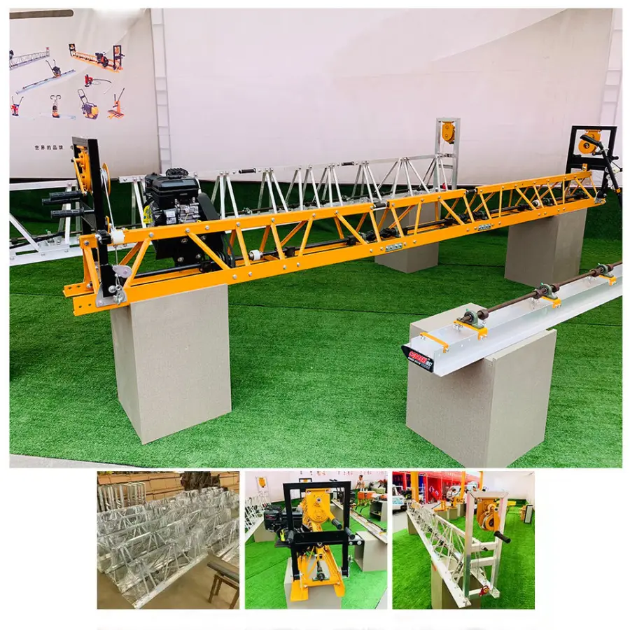 Concrete Floor Leveling Machine Concrete Truss Screed Road Paver Vibrating Truss Screed — image 5