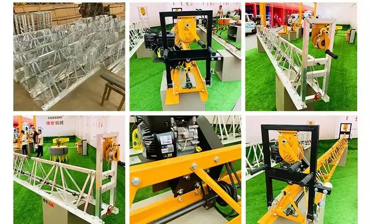 Concrete Floor Leveling Machine Concrete Truss Screed Road Paver Vibrating Truss Screed — image 7