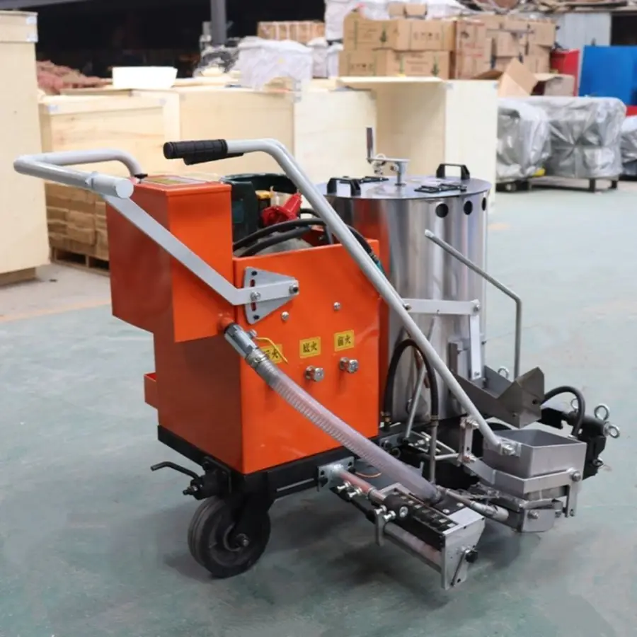 High Effective Road Painting Machine Thermoplastic Road Marking Equipment Street Striping Machine Factory Price — image 3