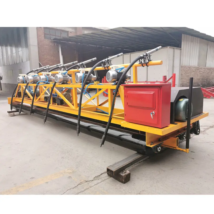 Micro-sufacing Asphalt Slurry Seal Pavers Cement Concrete Finisher Vibratory Roller Paver Machine — view 1