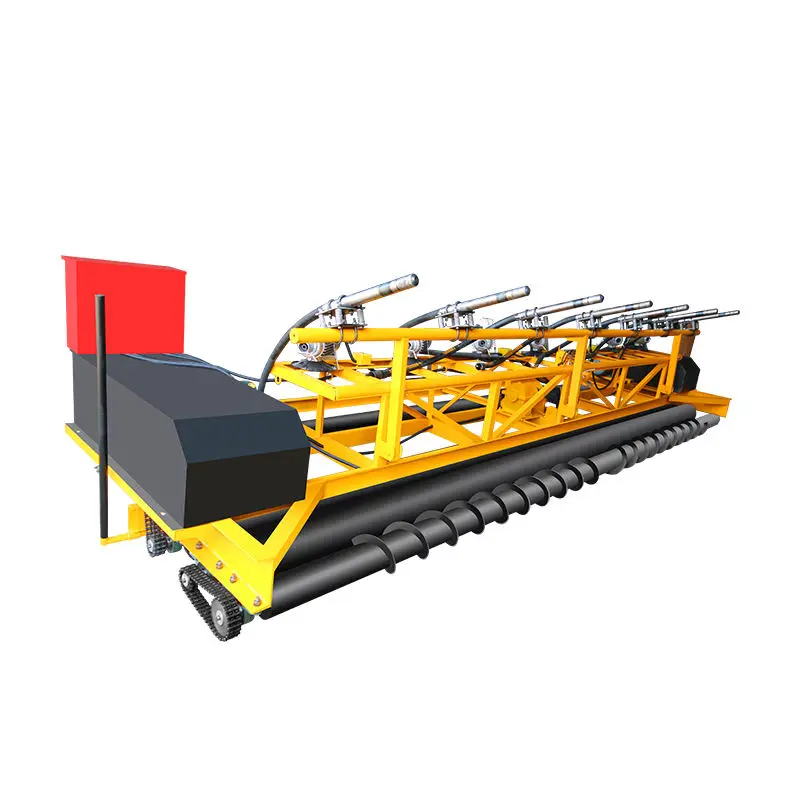 Micro-sufacing Asphalt Slurry Seal Pavers Cement Concrete Finisher Vibratory Roller Paver Machine — image 3