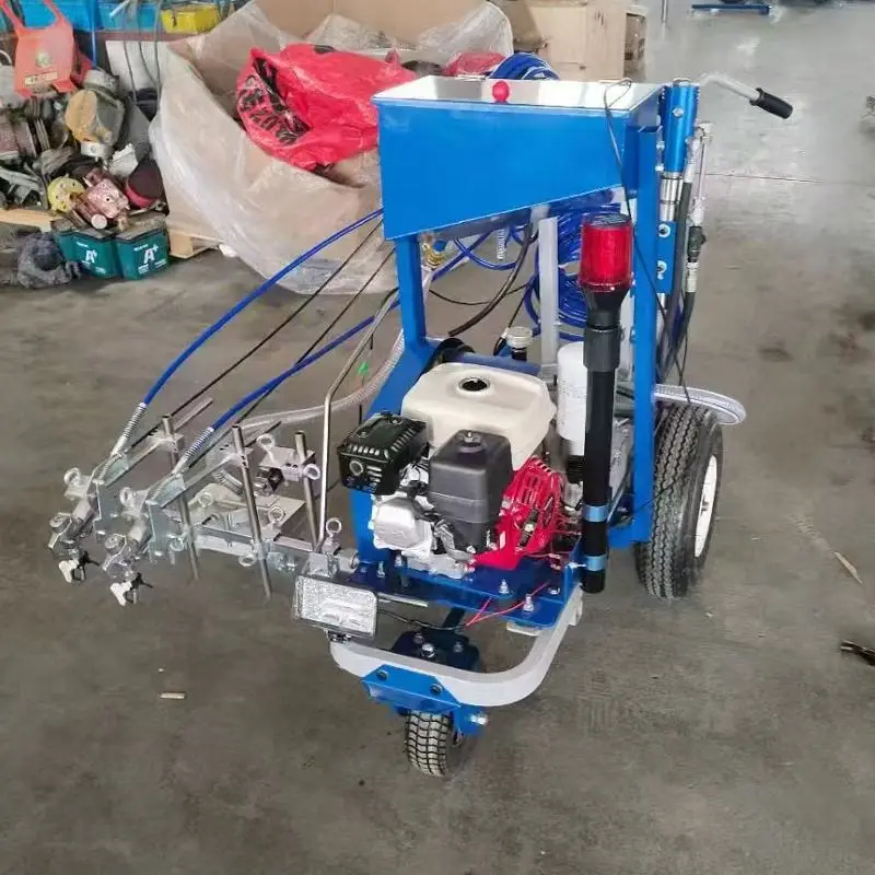 Road Marking Manufacture Professional Thermoplastic Line Marking Machine & Street Line Painting Equipment — view 1