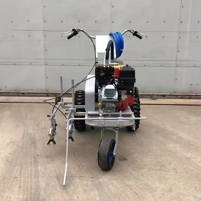 Diesel and Gasoline Engine Dual-gun Cold Spray Road Marking Machine Line Painting Equipment — image 3