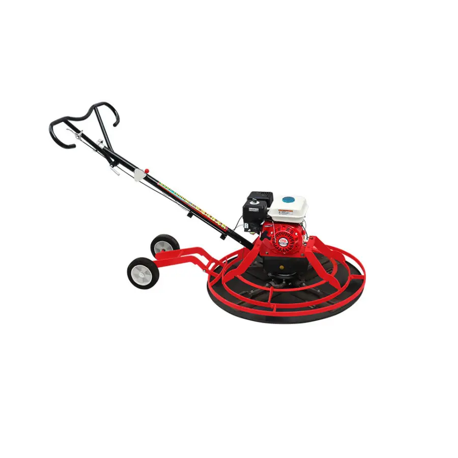 Gasoline Electric Concrete Power Trowel Finishing Floor Leveling Float Pan Handheld — image 3