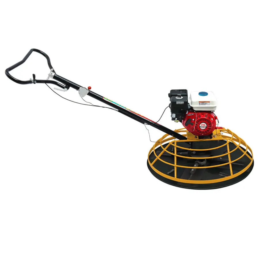 Gasoline Electric Concrete Power Trowel Finishing Floor Leveling Float Pan Handheld — image 5