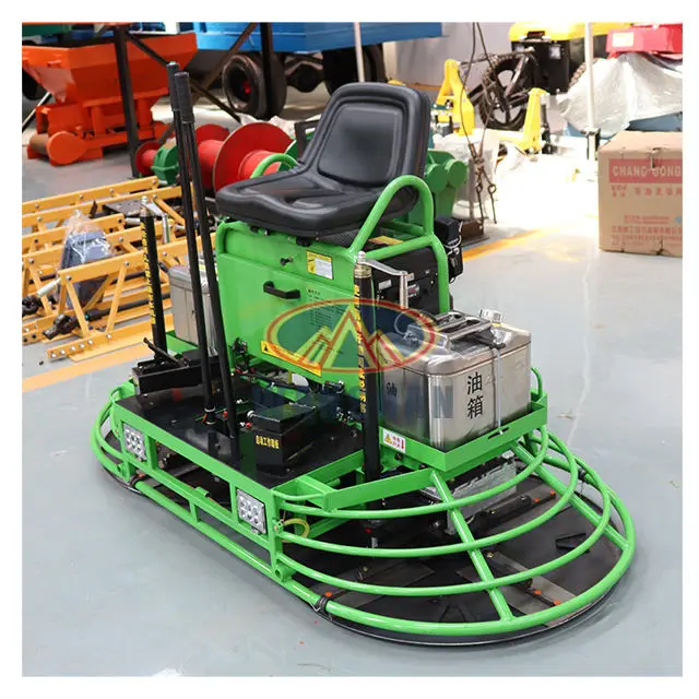 Hydraulic Vibrating Concrete Ride on Power Trowel Concrete Petrol Polishing Machine — image 4