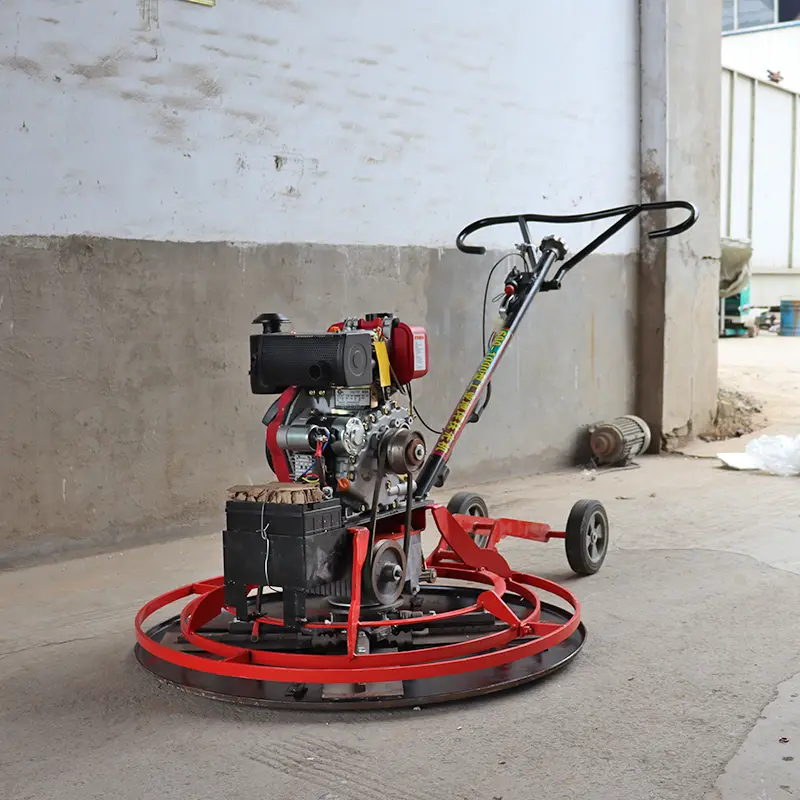 Handheld Vibrating Concrete Trowel for Cement Floor Finishing Core Component Engine Helicopter Float Smooth Troweling — image 3