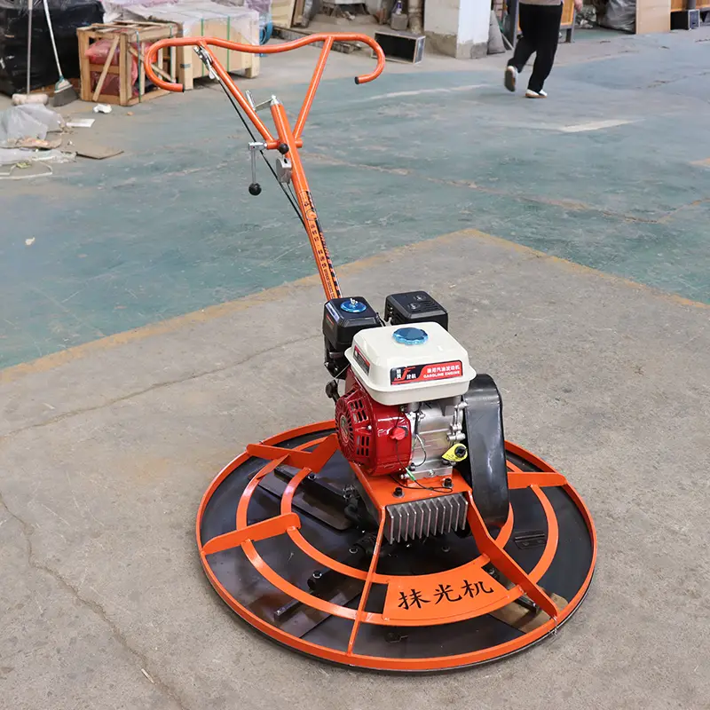 Handheld Vibrating Concrete Trowel for Cement Floor Finishing Core Component Engine Helicopter Float Smooth Troweling — image 4