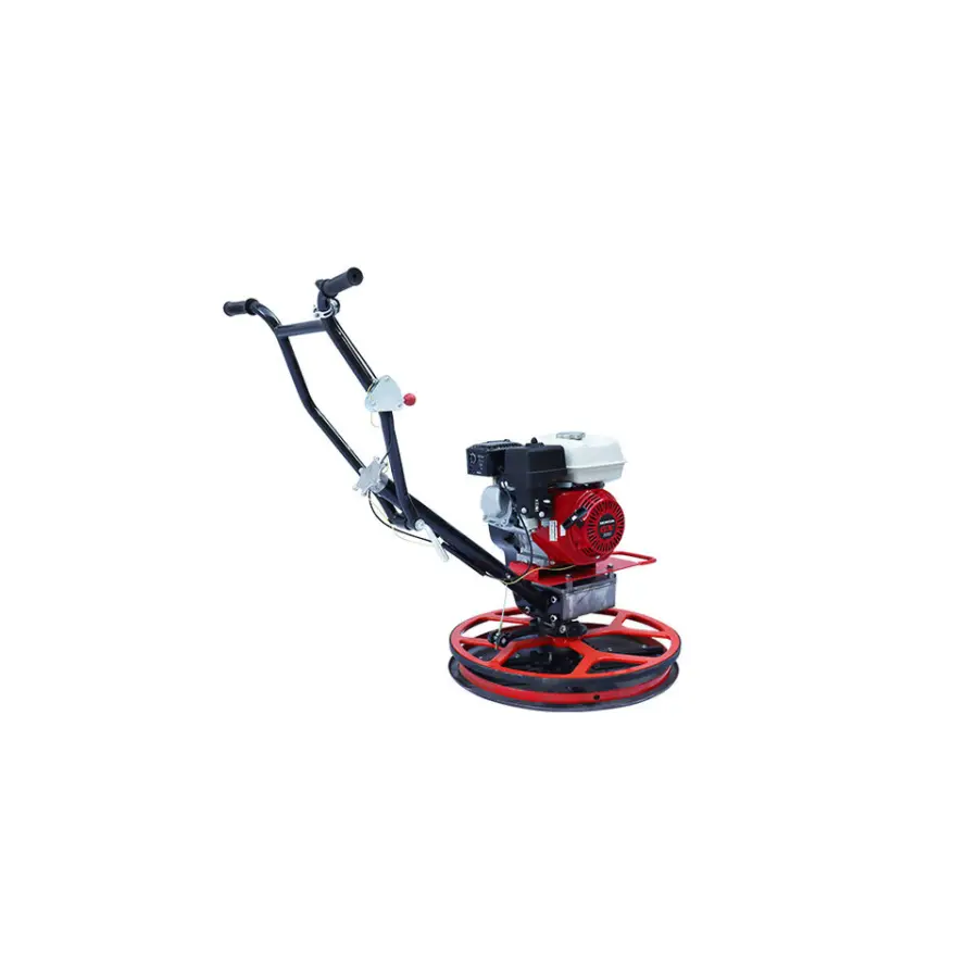Walk Behind Road Power Trowel Concrete Trowel Handy Gasoline Concrete Power Float — image 5