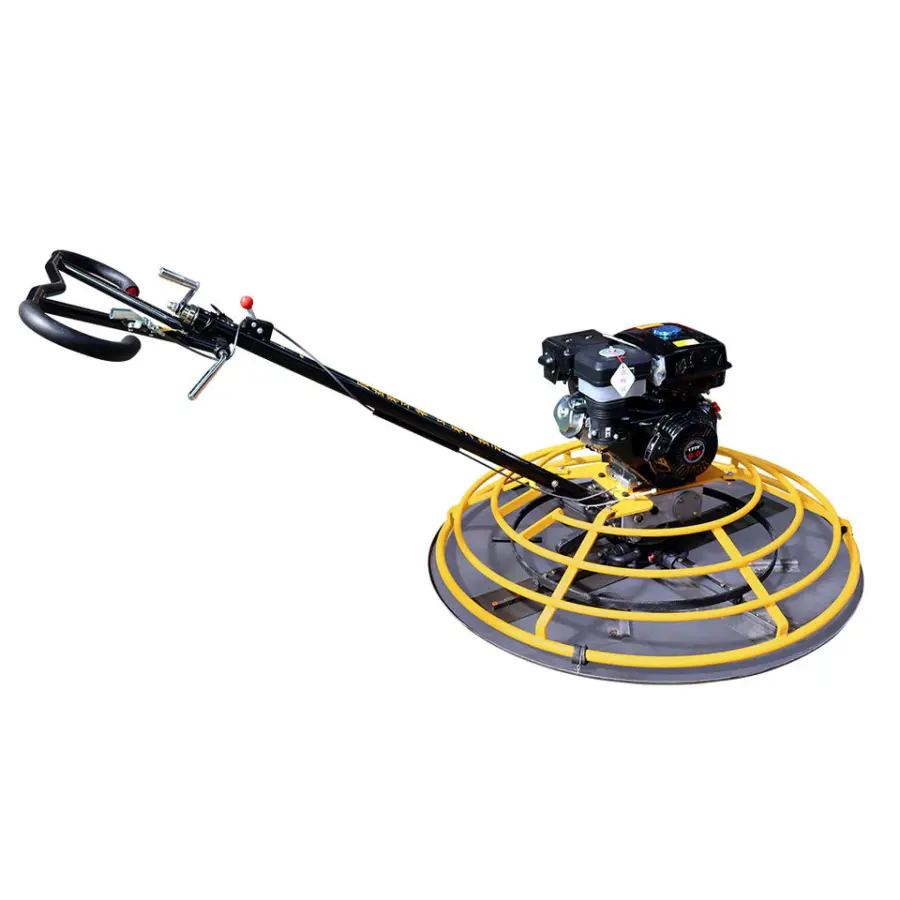 Walk Behind Road Power Trowel Concrete Trowel Handy Gasoline Concrete Power Float — image 7