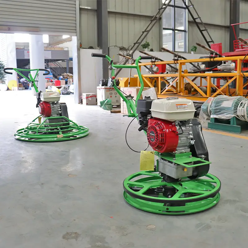 Helicopter Power Trowel for Concrete Floor Leveling Vibrating Surface Trowel with Engine Core Component — image 3