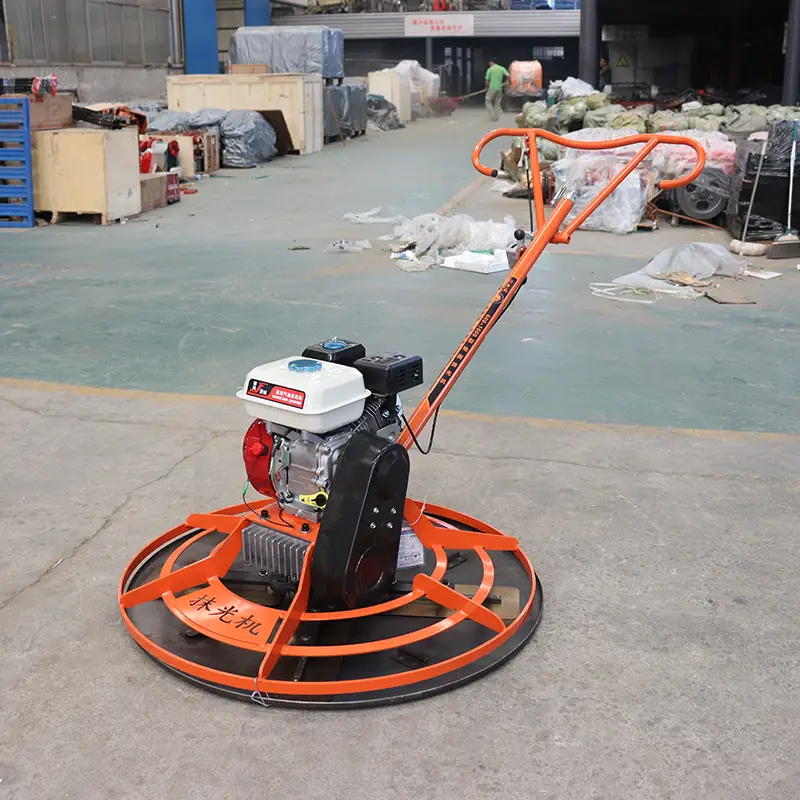 Helicopter Power Trowel for Concrete Floor Leveling Vibrating Surface Trowel with Engine Core Component — image 4