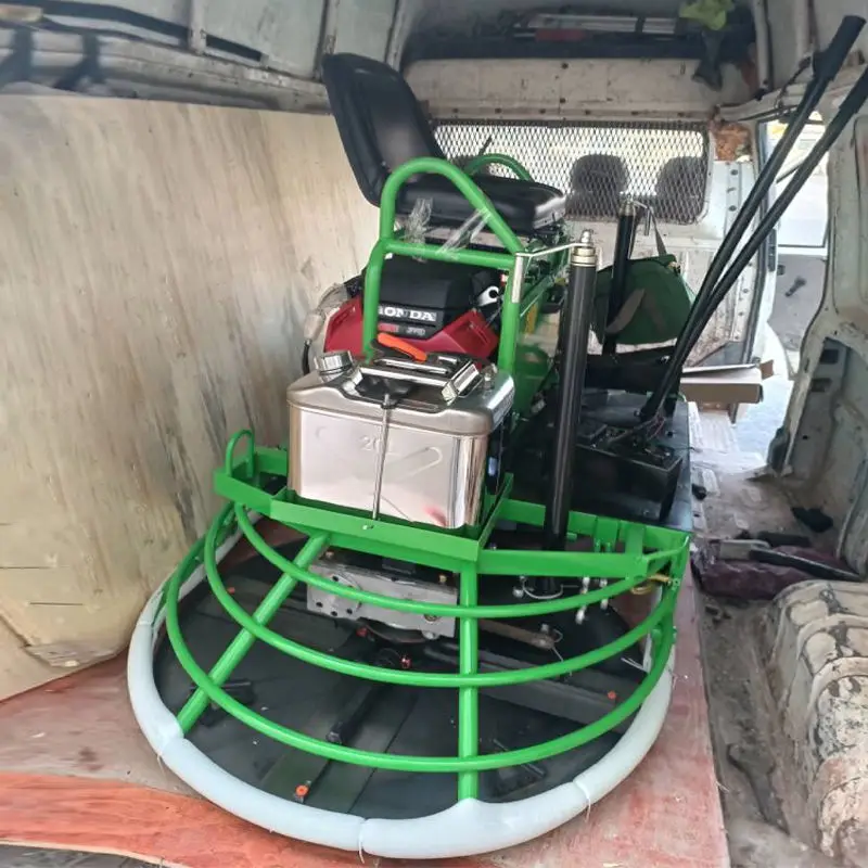 Concrete Petrol Polishing Machine Ride on Concrete Finishes Power Trowel Float Trowel — image 3