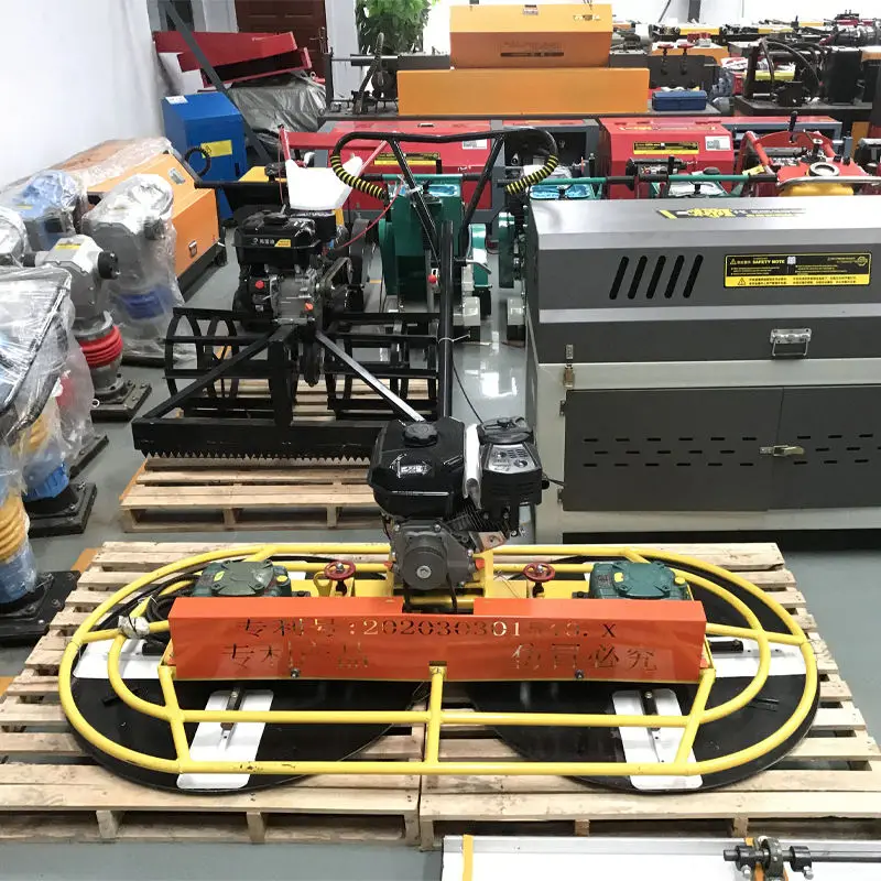 Concrete Polish Helicopter Ride on Floor Leveling Power Trowel Concrete Float Concrete Smooth Machine — image 5