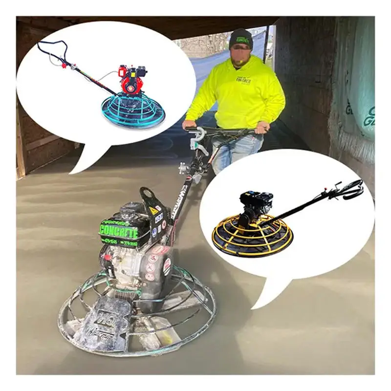 Hot Sale 1000mm Concrete Surface Finishing Screed Vibrating Power Trowel Concrete Vibrating Power Floor Screeding Machine — image 6