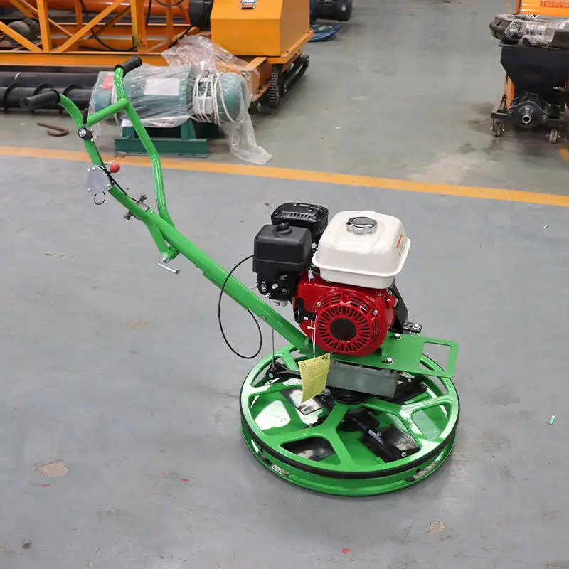 Portable Walk Behind Power Trowel 5.5hp Concrete Smoothing Machine Easy to Use Power Trowel — view 1