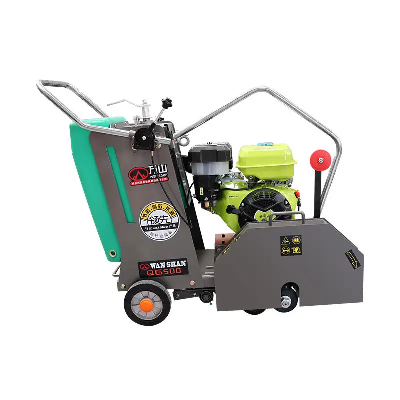 Asphalt Road Cutter Machine Portable Concrete Floor Saw Walk Behind Road Cutting Curb Cutter — image 4