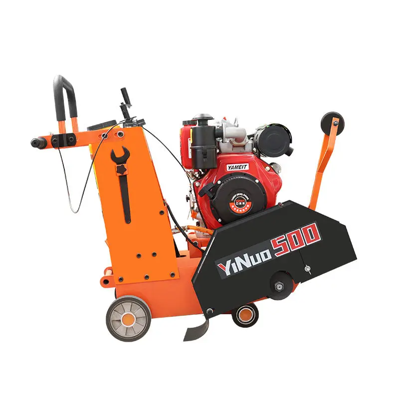 Walk Behind Electric Gasoline Concrete Road Cutter Machine With Asphalt Road T300 — image 7