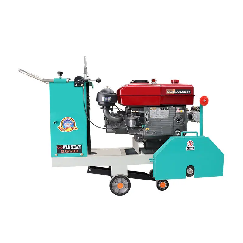 Asphalt Gasoline Concrete Saw Diesel Engine Concrete Cutting Machine Floor Saw Cutting 180mm — image 6