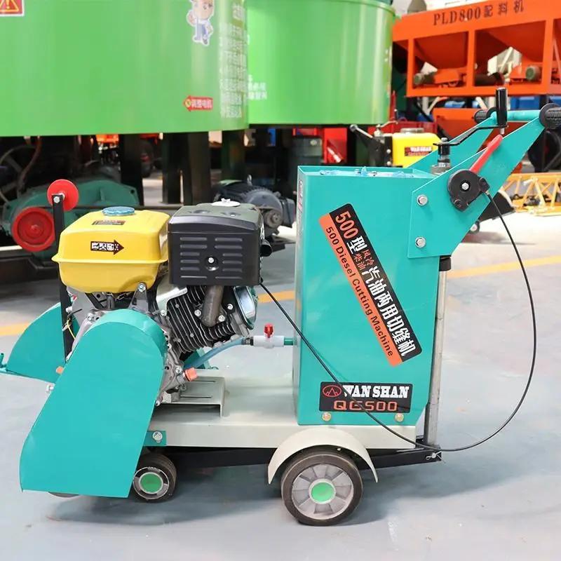 Portable Concrete Cut Saw Cutter 400mm Diesel Engine Handheld Road Cutting Machine Easy Maintenance — view 1