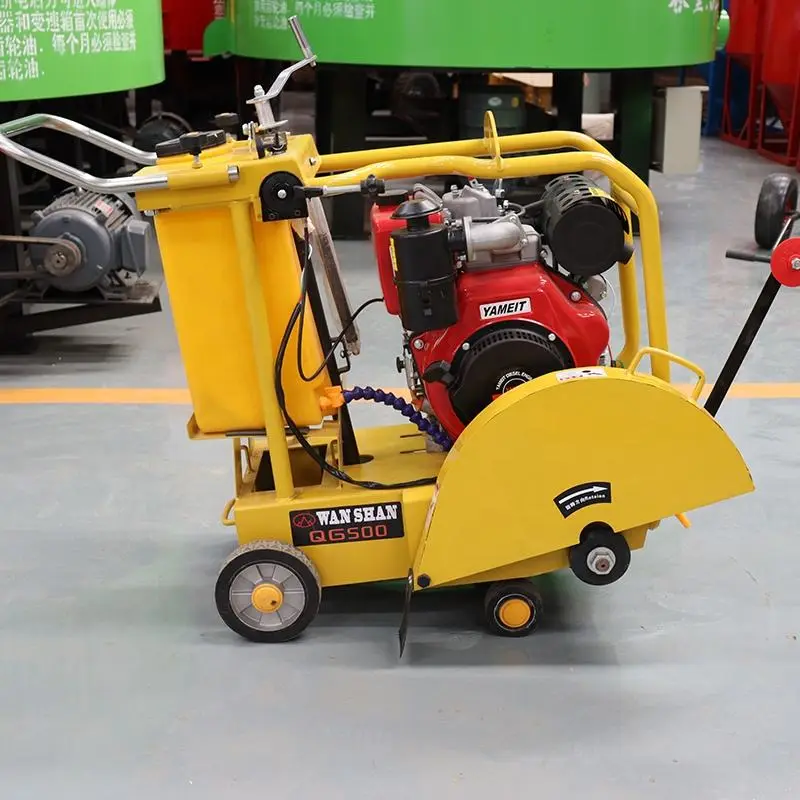 Portable Concrete Cut Saw Cutter 400mm Diesel Engine Handheld Road Cutting Machine Easy Maintenance — image 5