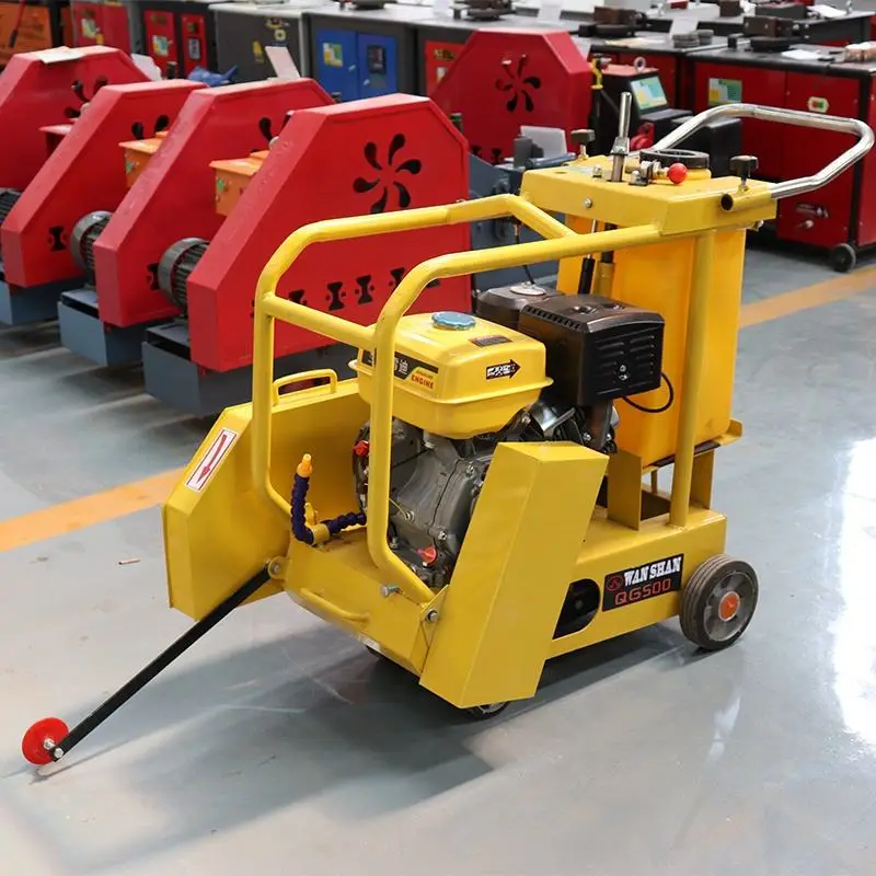Portable Concrete Cut Saw Cutter 400mm Diesel Engine Handheld Road Cutting Machine Easy Maintenance — image 7