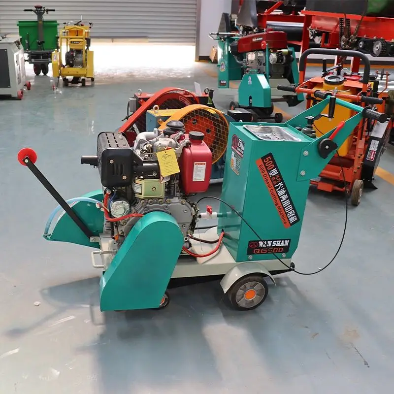 350mm Portable Concrete Cut Saw Cutter Gasoline Engine Asphalt Cutting Tool — image 6
