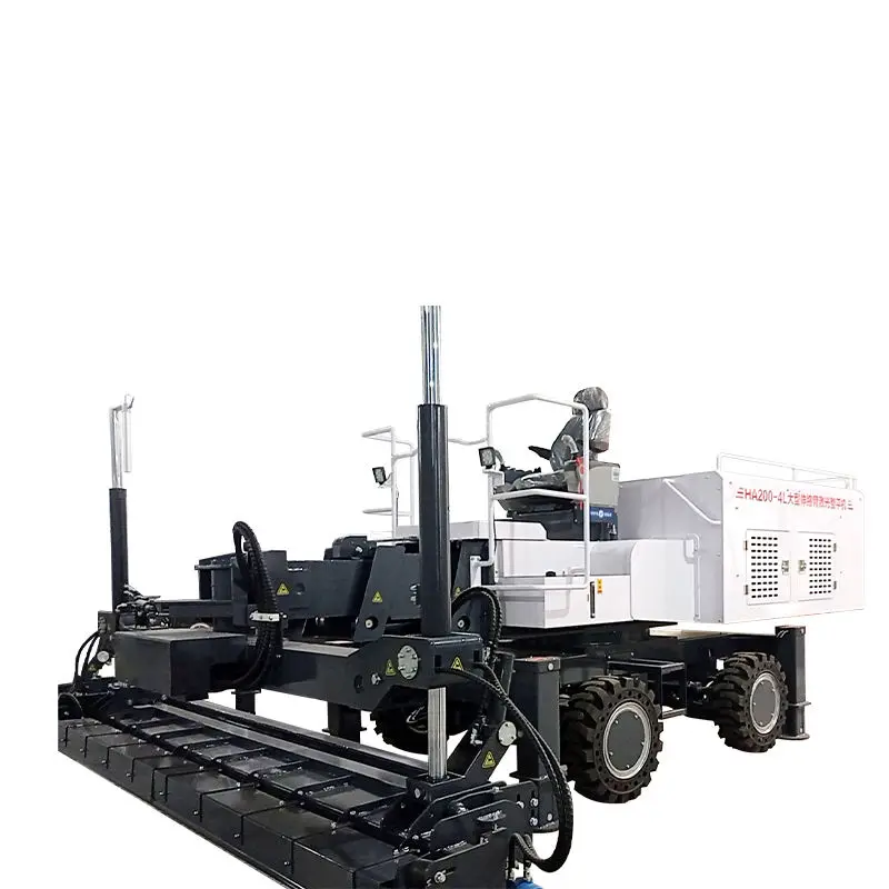 High-efficiency Vibration Floor Concrete Laser Leveler Machinery Ground Tool Laser Screed Leveling Machine — image 3