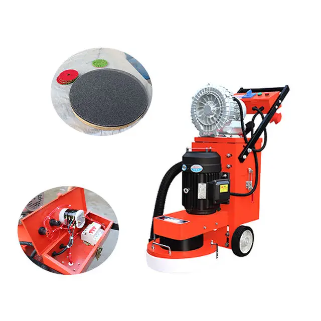Professional Electric Cement Floor Grinder Removable Planetary Commercial Concrete Floor Grinding Machine — view 1